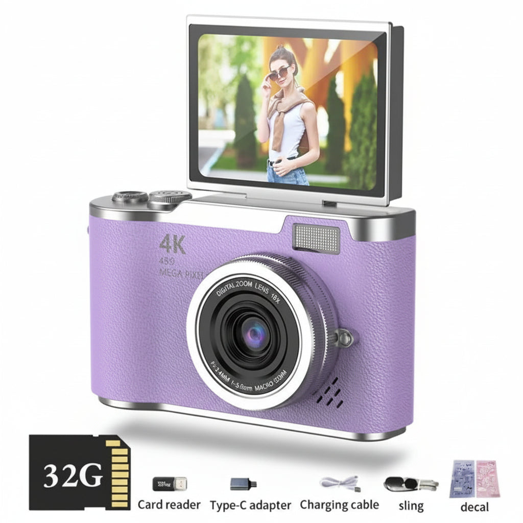 Versatile 48MP Travel Camera | Capture Every Moment in 4K