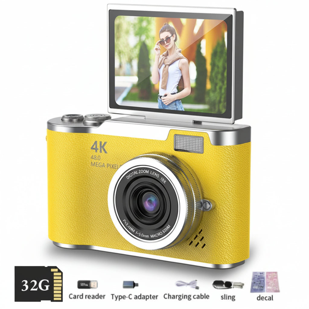 Versatile 48MP Travel Camera | Capture Every Moment in 4K