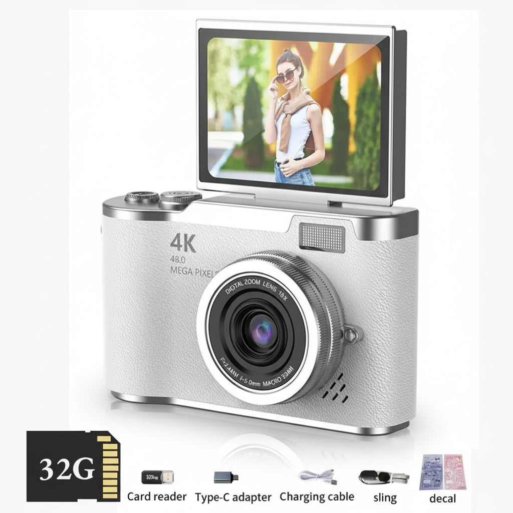 Versatile 48MP Travel Camera | Capture Every Moment in 4K