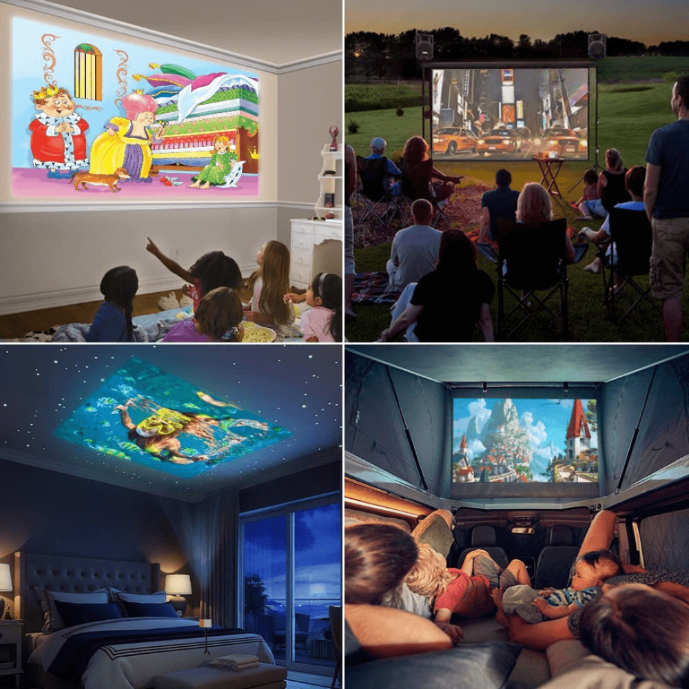 Versatile Mini Projector | Your Go-To Home Entertainment Solution