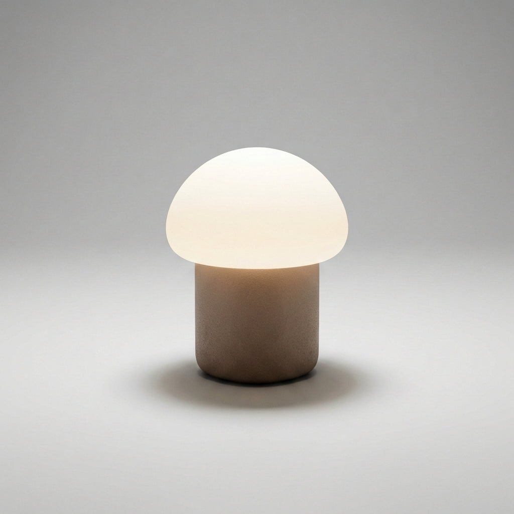 Small Mushroom-Shaped Table Lamp