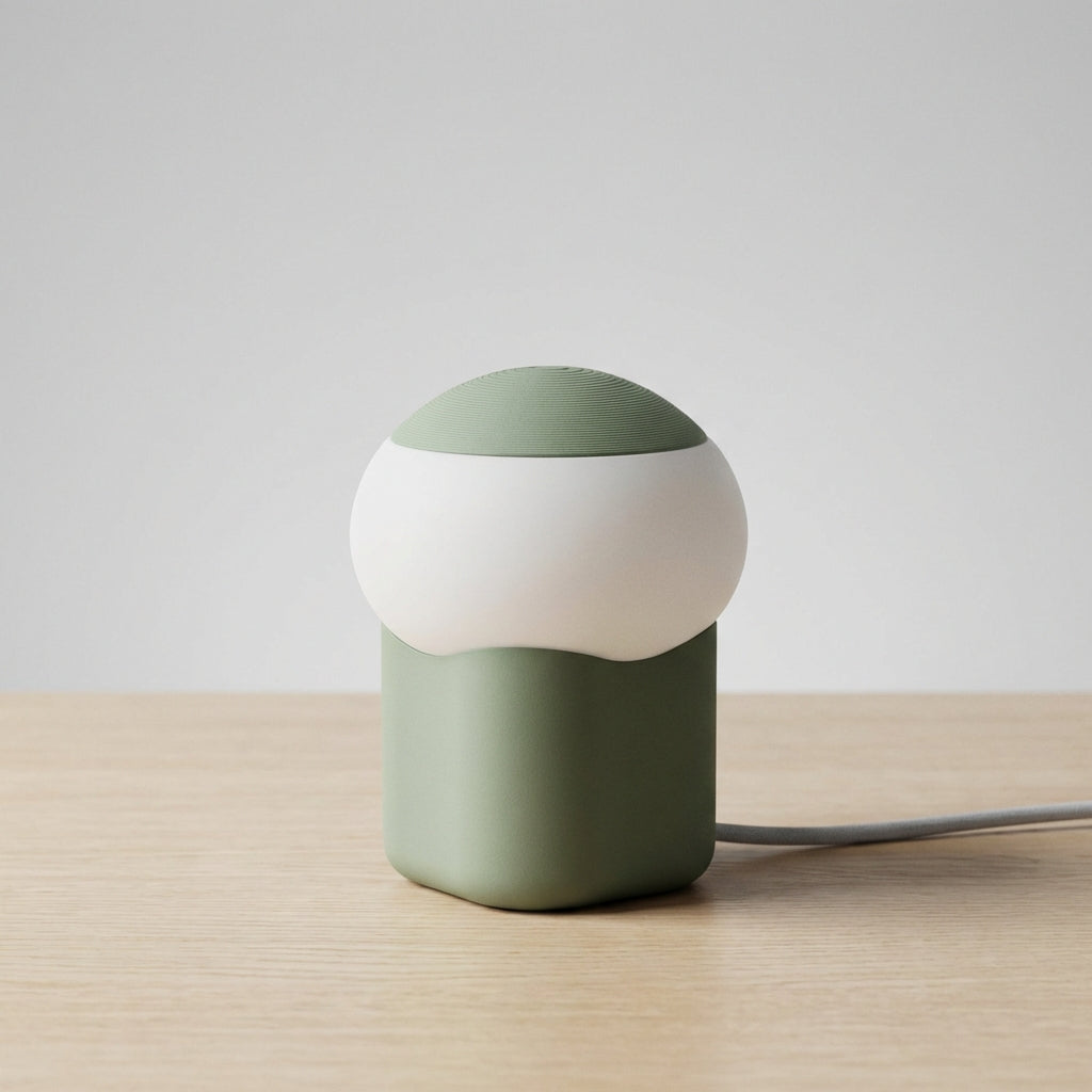 Small Mushroom-Shaped Table Lamp