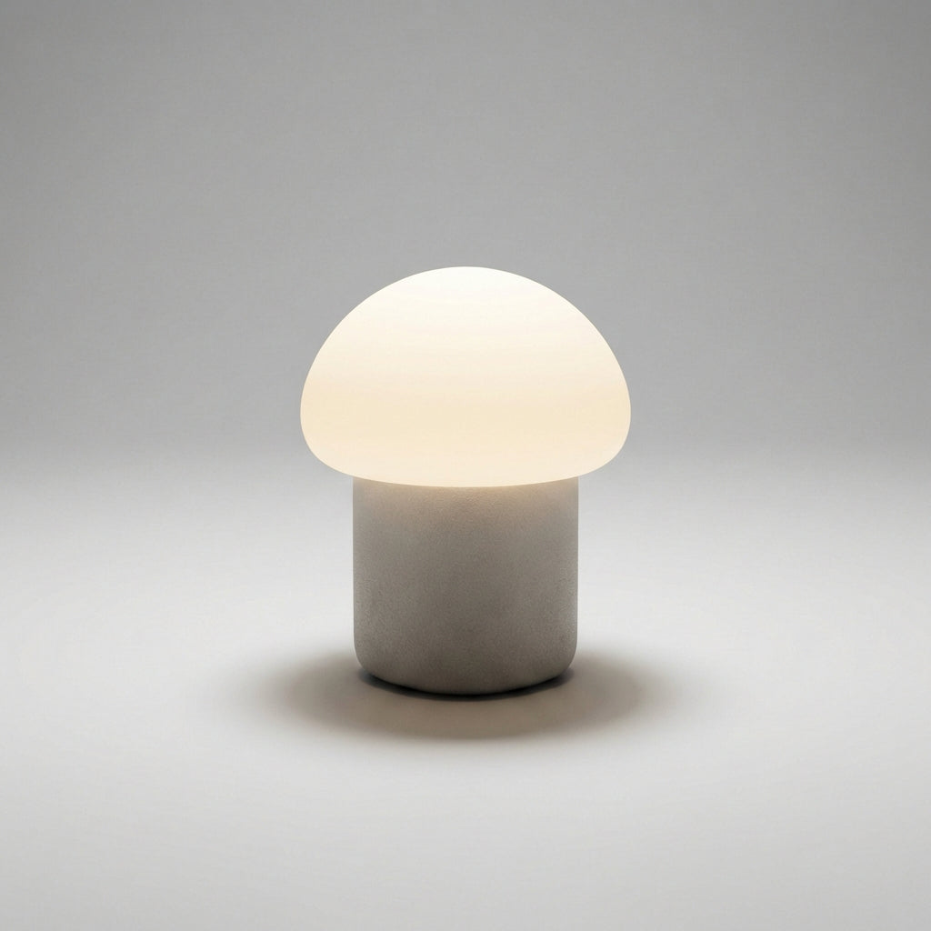 Small Mushroom-Shaped Table Lamp
