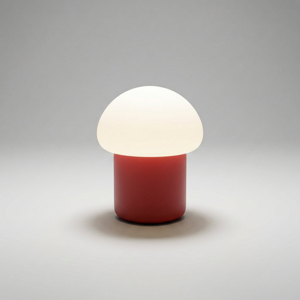 Small Mushroom-Shaped Table Lamp