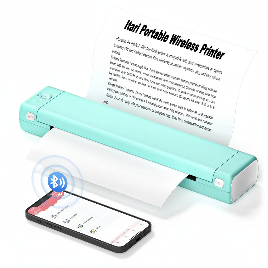 Portable Bluetooth Printer for Effortless On-the-Go Printing