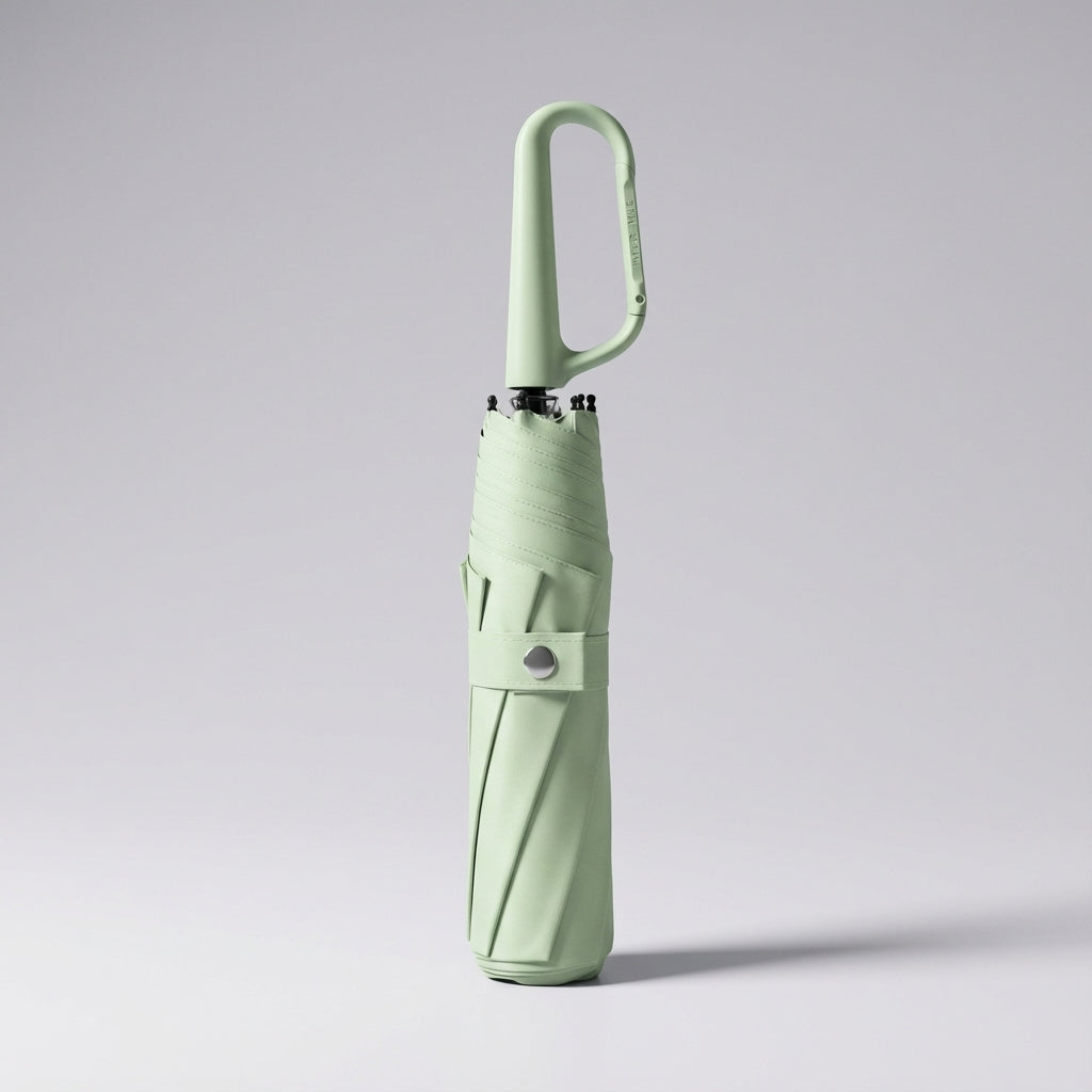 Folding Umbrella with Clip – Compact Design for Easy Carrying