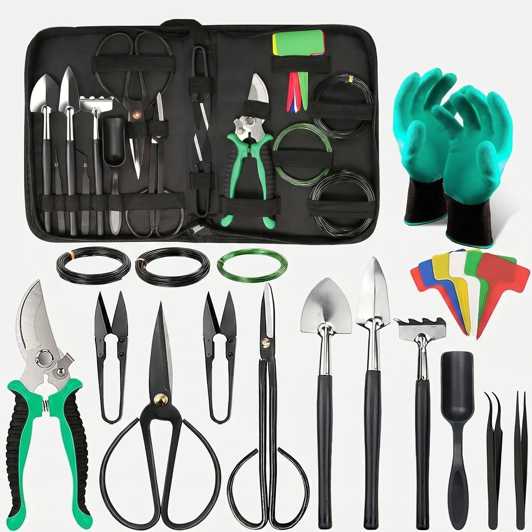 Bonsai Care Tool Kit for Pruning and Shaping Trees