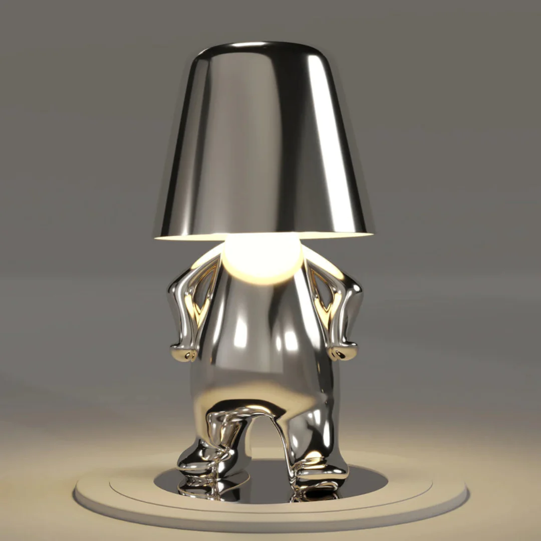 Adjustable Brightness Desk Lamp - Fun Design
