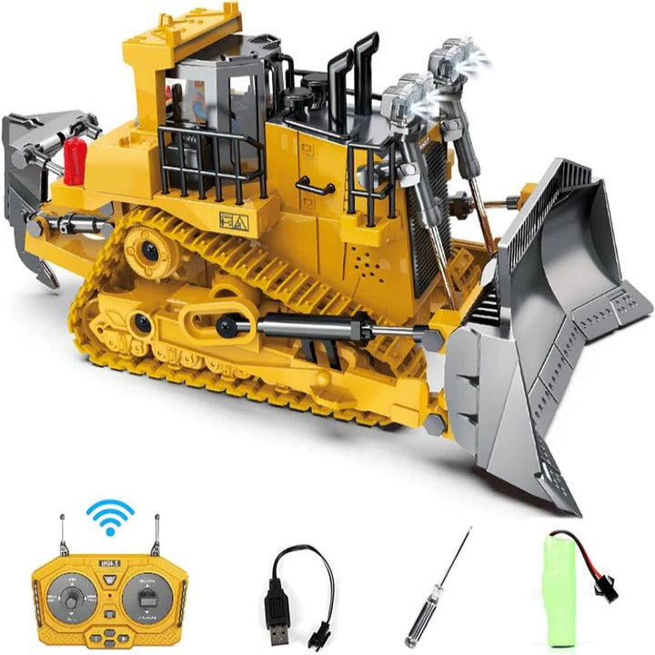 Rugged Terrain Remote-Controlled Excavator | Realistic Digging Action