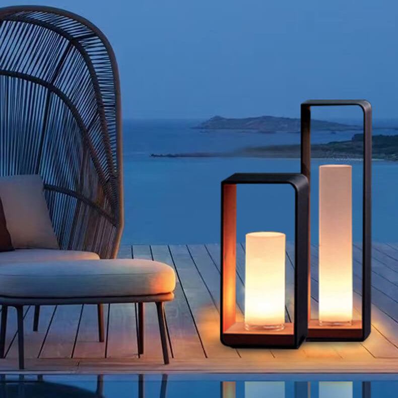 Sleek Outdoor Illumination | Adjustable Color LED Lighting with Remote