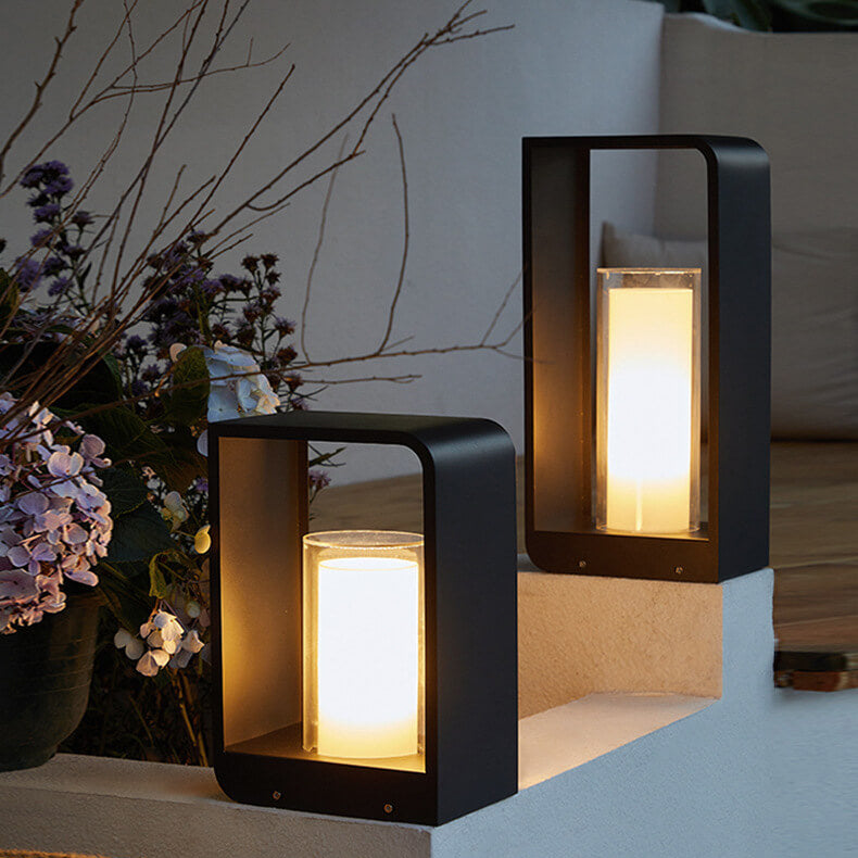 Sleek Outdoor Illumination | Adjustable Color LED Lighting with Remote