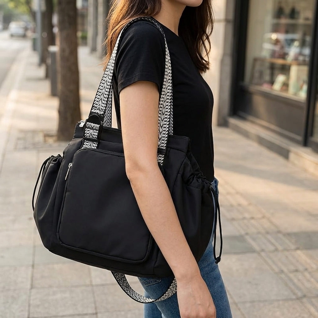 Versatile Travel Tote with 15 Organized Compartments