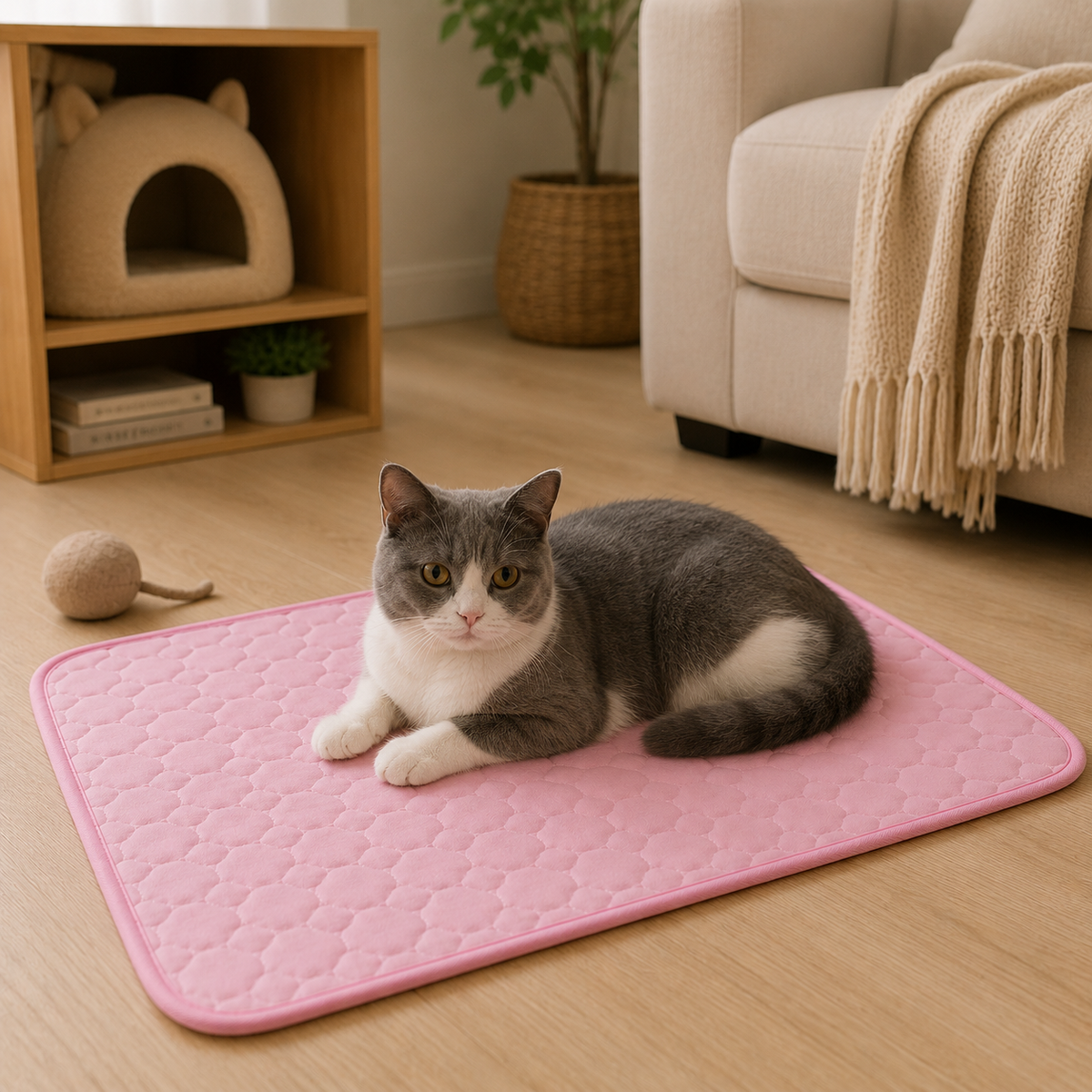 ChillPaws Lounge Mat - Cozy Cooling Bed for Pets