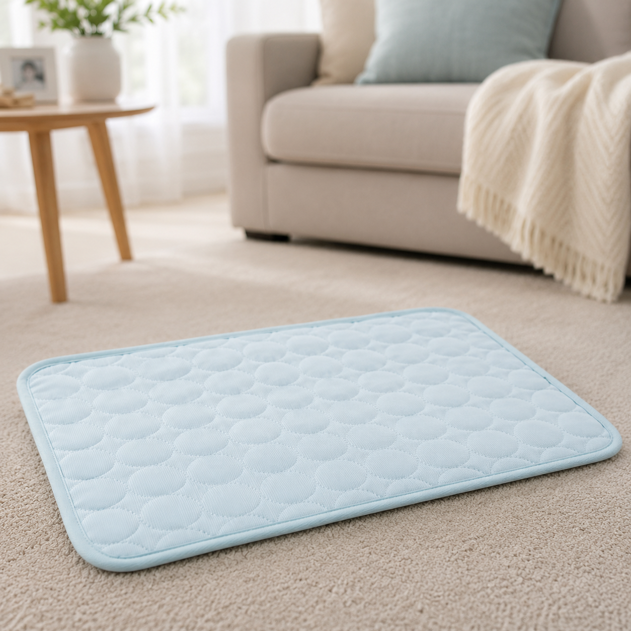 ChillPaws Lounge Mat - Cozy Cooling Bed for Pets