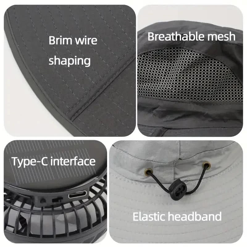 BreezyShade – Lightweight Sun Protection Hat for Outdoor Fun