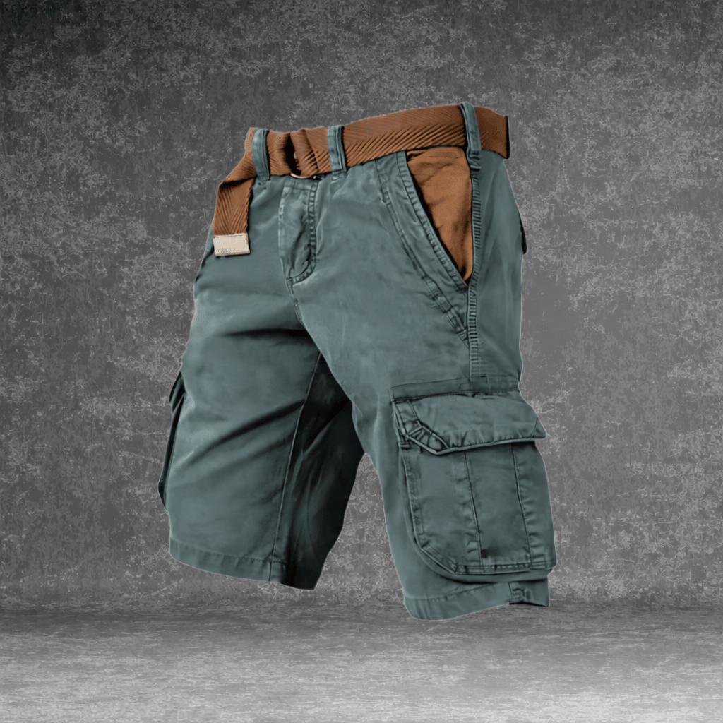 Explorer's Choice – Lightweight Multi-Pocket Cargo Shorts