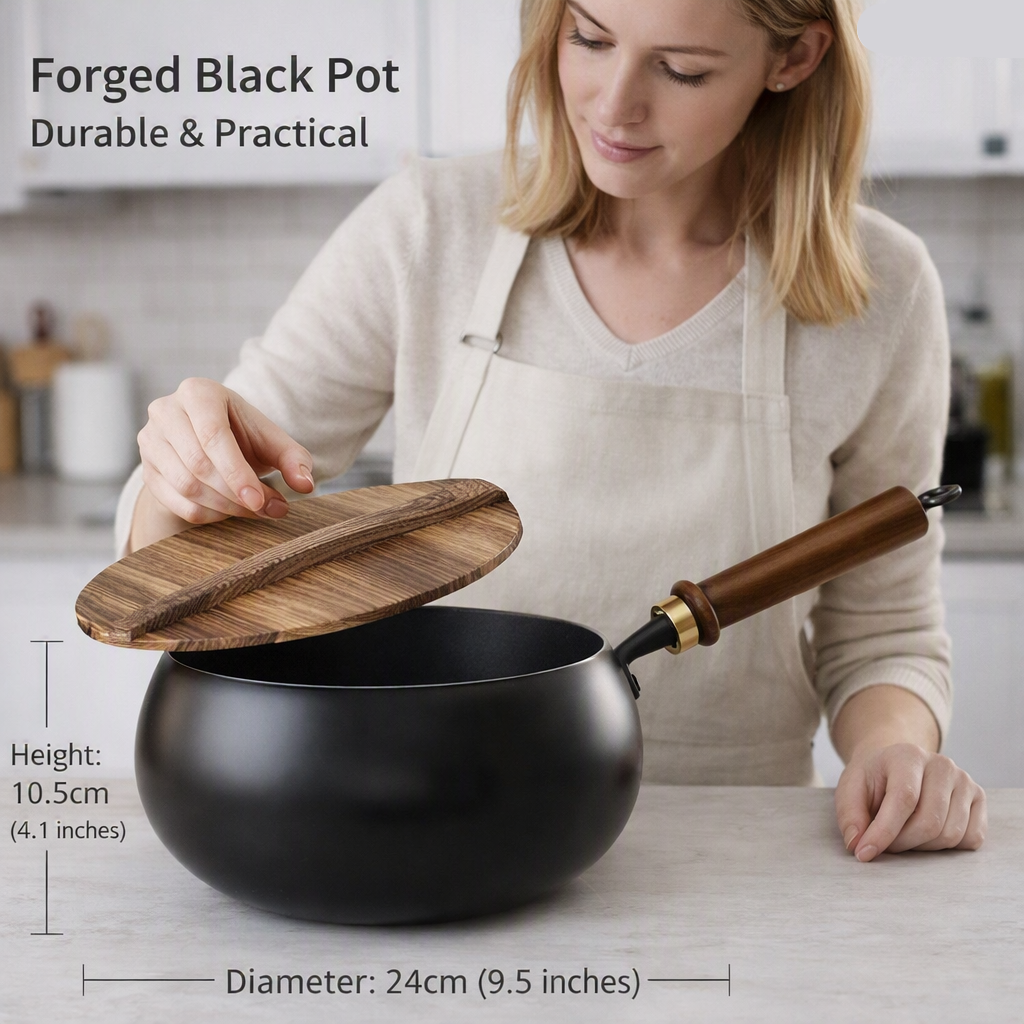 IronChef Pro - Sturdy Cast Iron Skillet with Lid for All Cooking Needs