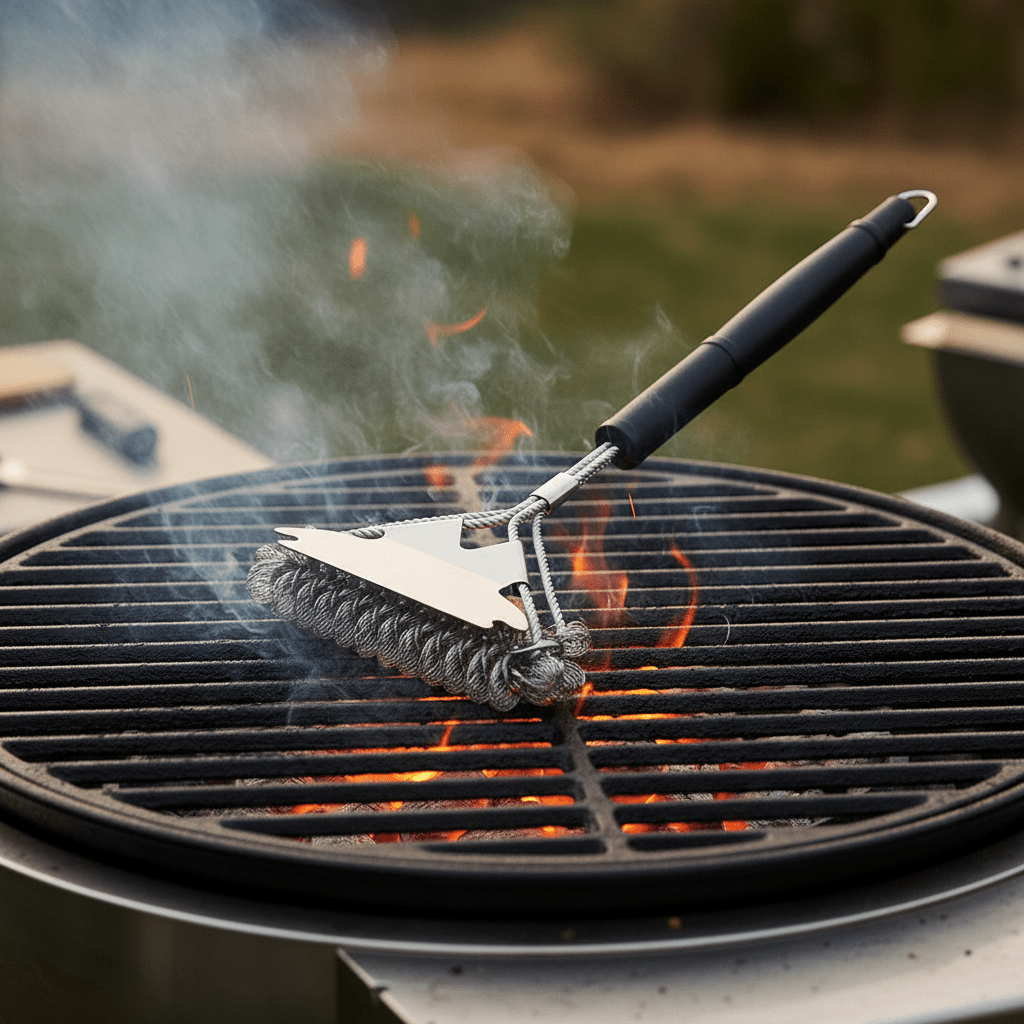 Stainless Steel Grill Master Brush for Effortless Cleaning