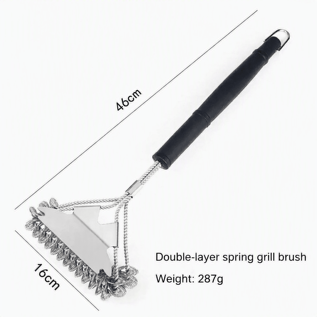 Stainless Steel Grill Master Brush for Effortless Cleaning