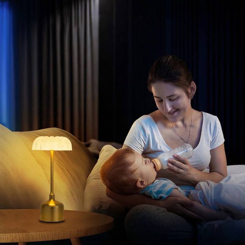 Portable Touch-Control LED Desk Lamp with USB Charging