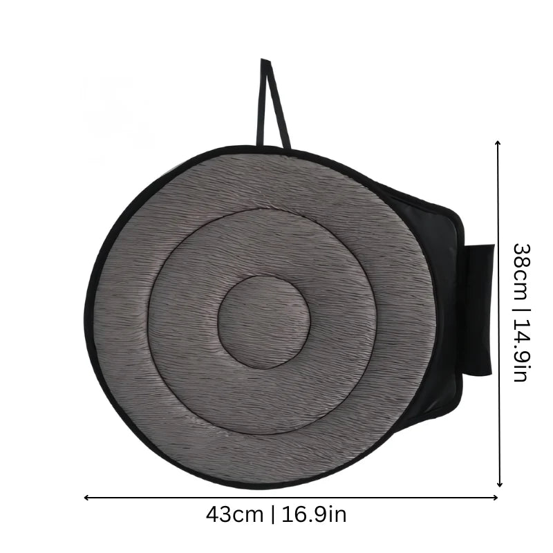 360-Degree Swivel Seat Cushion Memory Foam Non-Slip Base