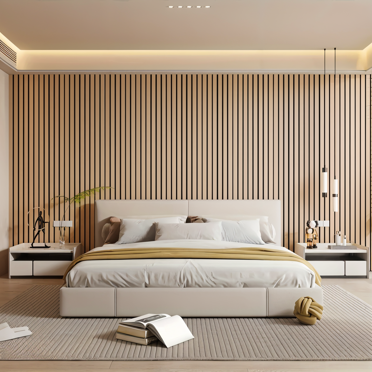 3D Wall Panel Self-Adhesive Wood-Look Water & Scratch-Resistant