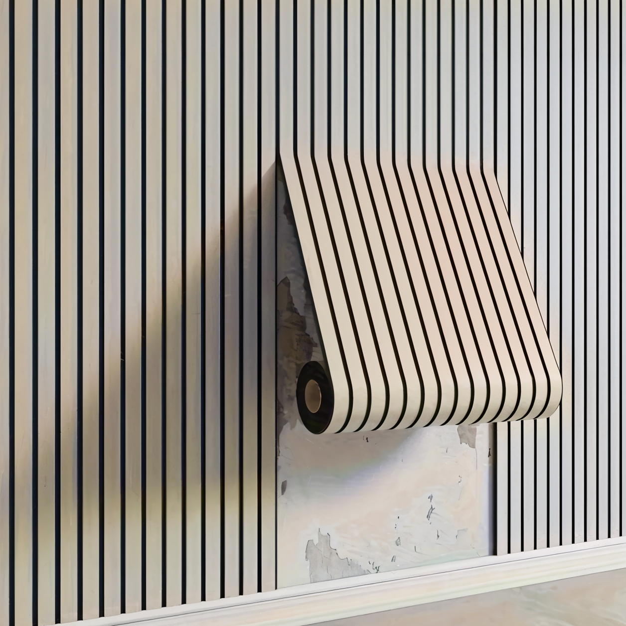 3D Wall Panel Self-Adhesive Wood-Look Water & Scratch-Resistant