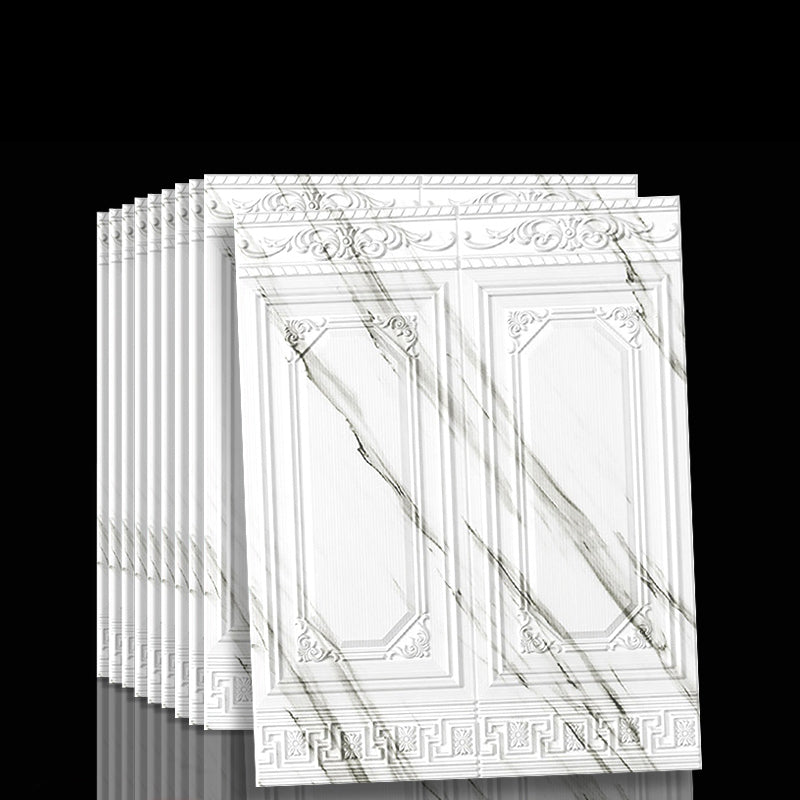 3D Wall Panels Self-Adhesive Vinyl Set of 10