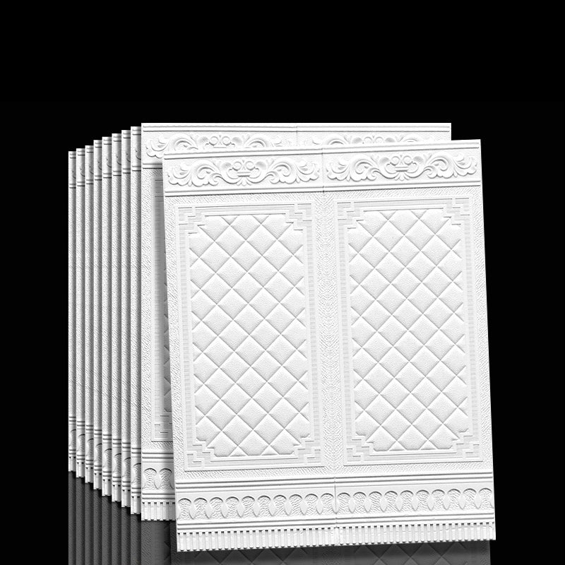 3D Wall Panels Self-Adhesive Vinyl Set of 10