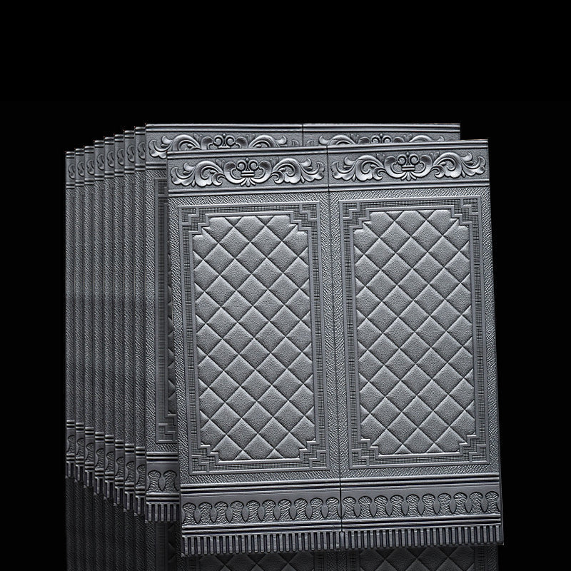 3D Wall Panels Self-Adhesive Vinyl Set of 10