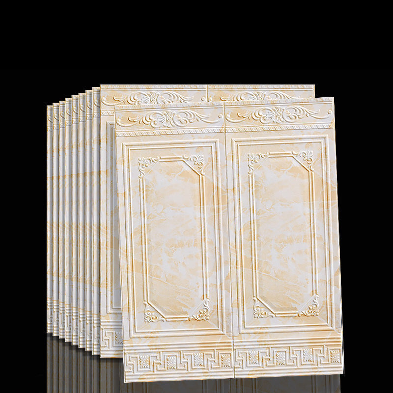 3D Wall Panels Self-Adhesive Vinyl Set of 10