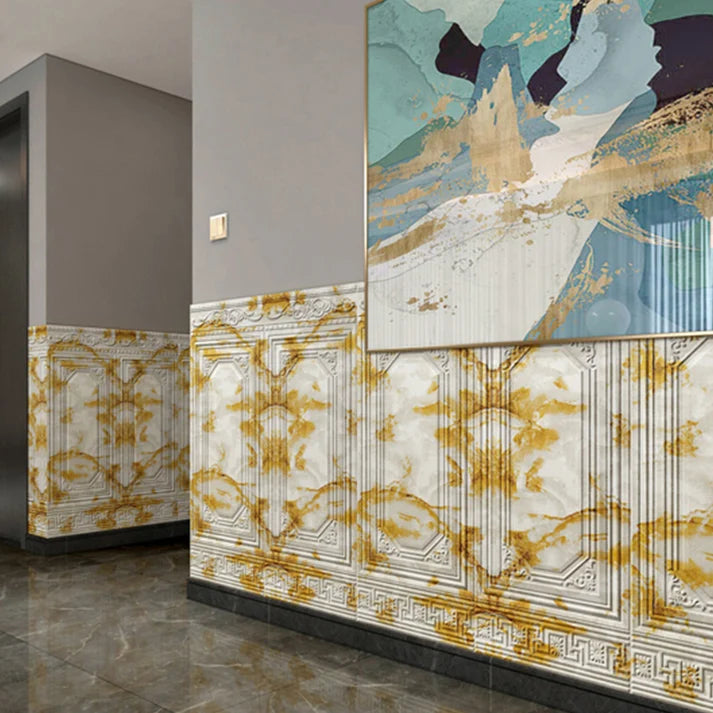 3D Wall Panels Self-Adhesive Vinyl Set of 10