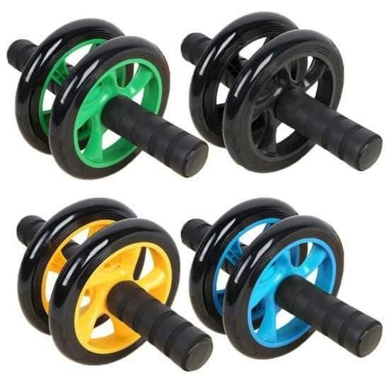 Ab Wheel Dual-Wheel Stability Non-Slip Foam Handles