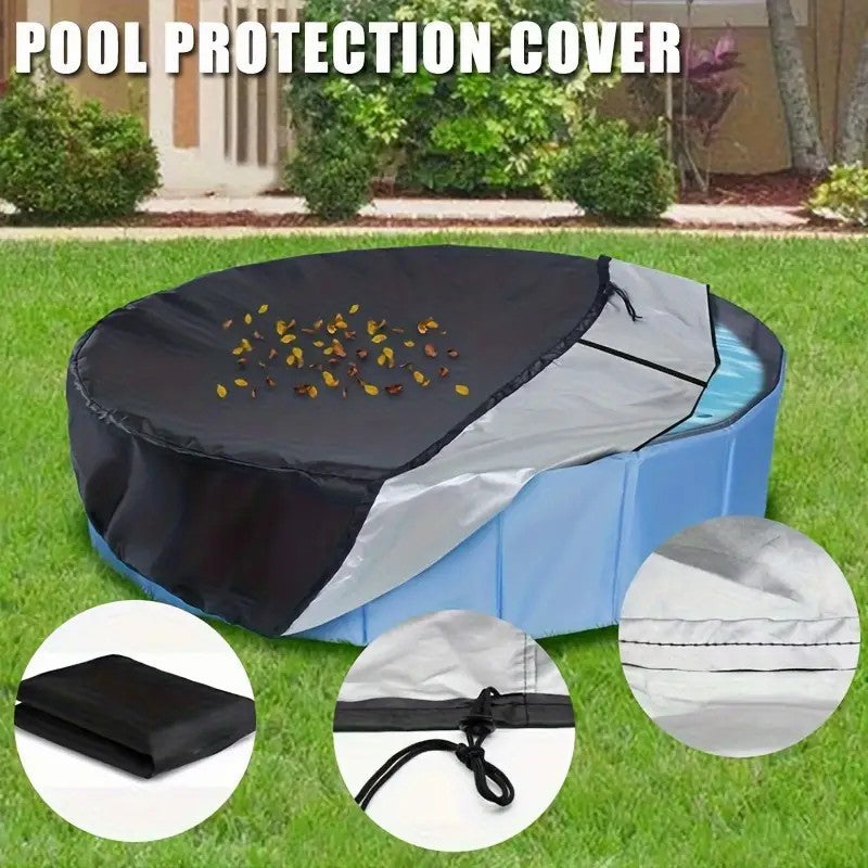 Above-Ground Pool Cover Waterproof UV-Resistant Steel Cable Lever Winch