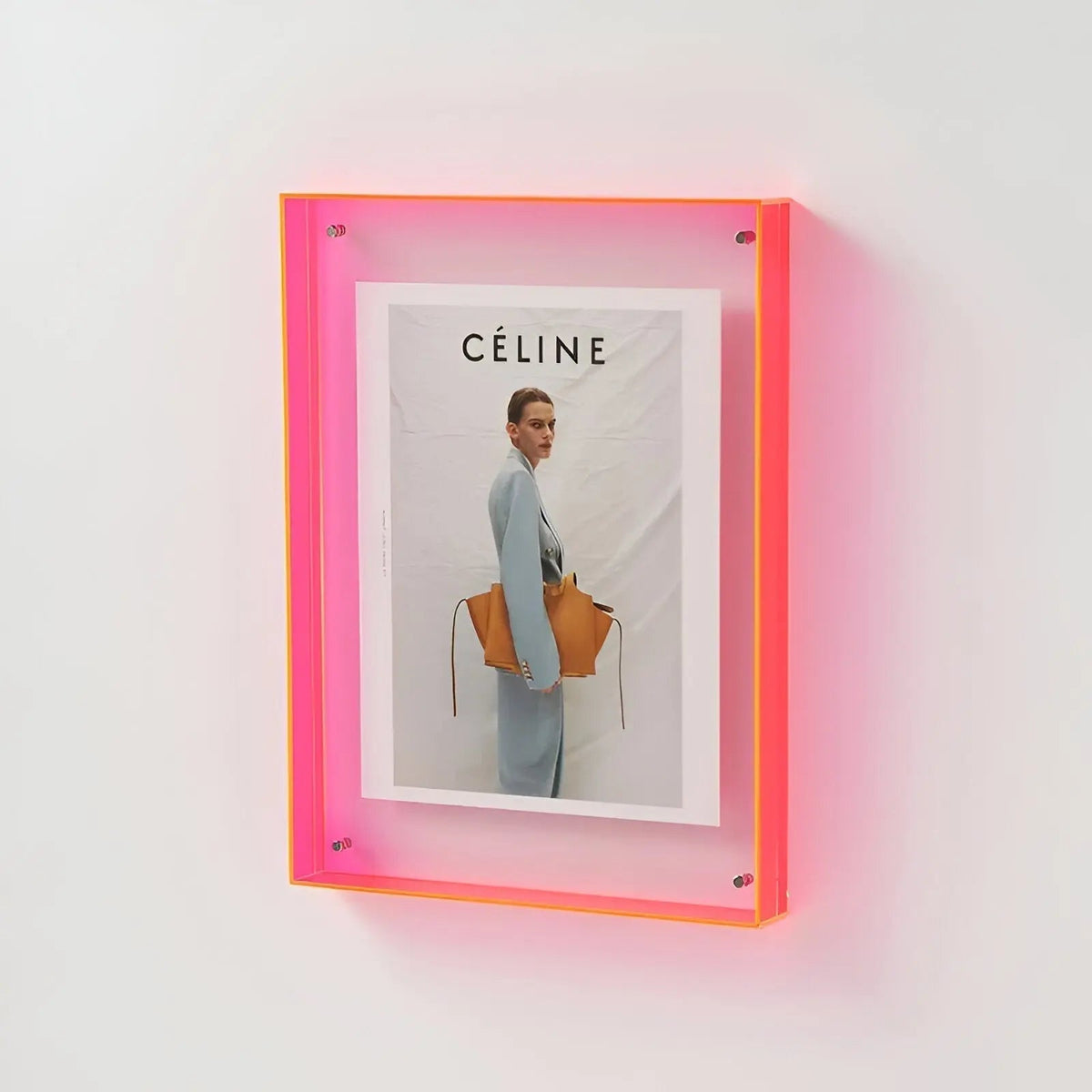 Acrylic Picture Frame Colored Edge & UV-Resistant