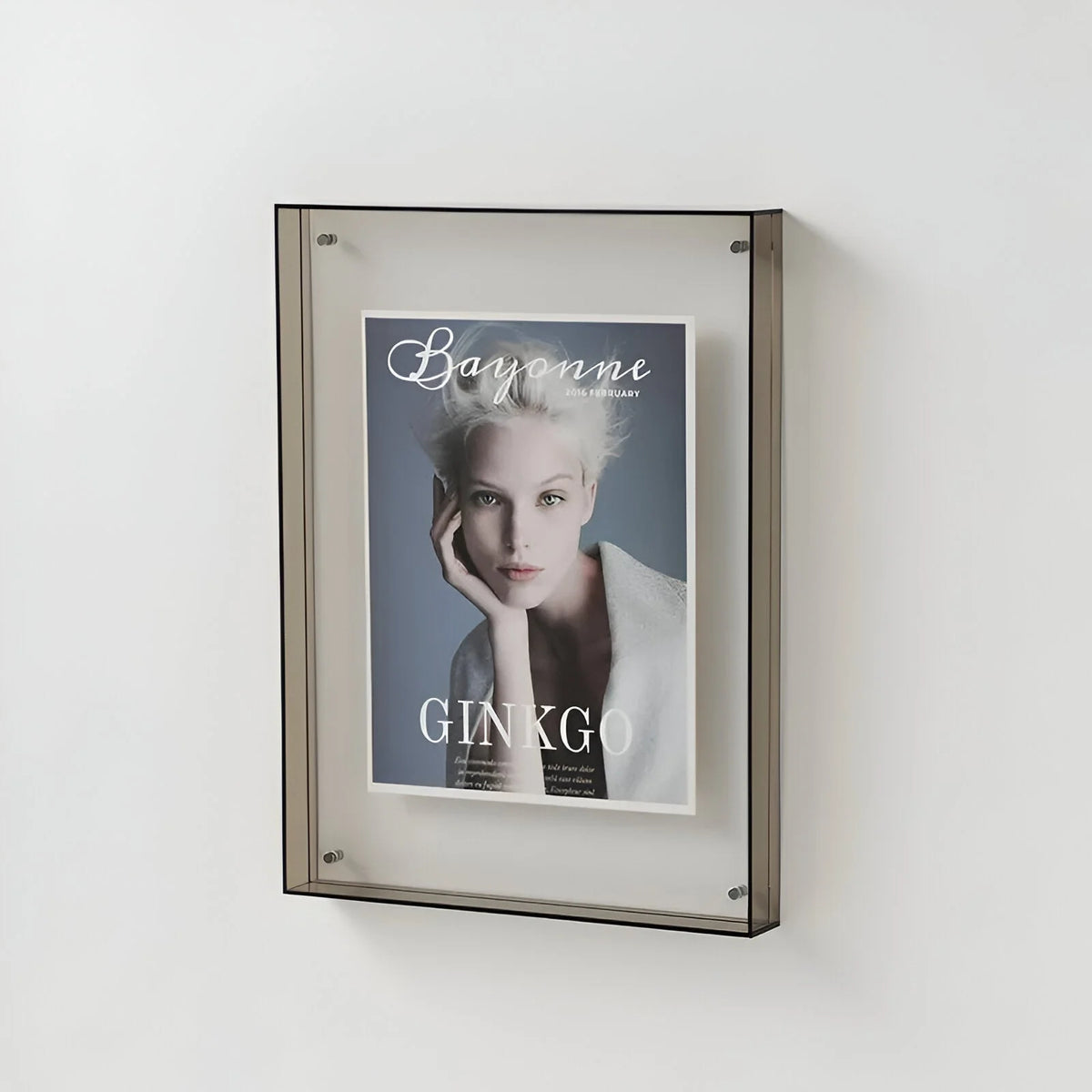 Acrylic Picture Frame Double-Layer UV-Resistant & Polished Edges