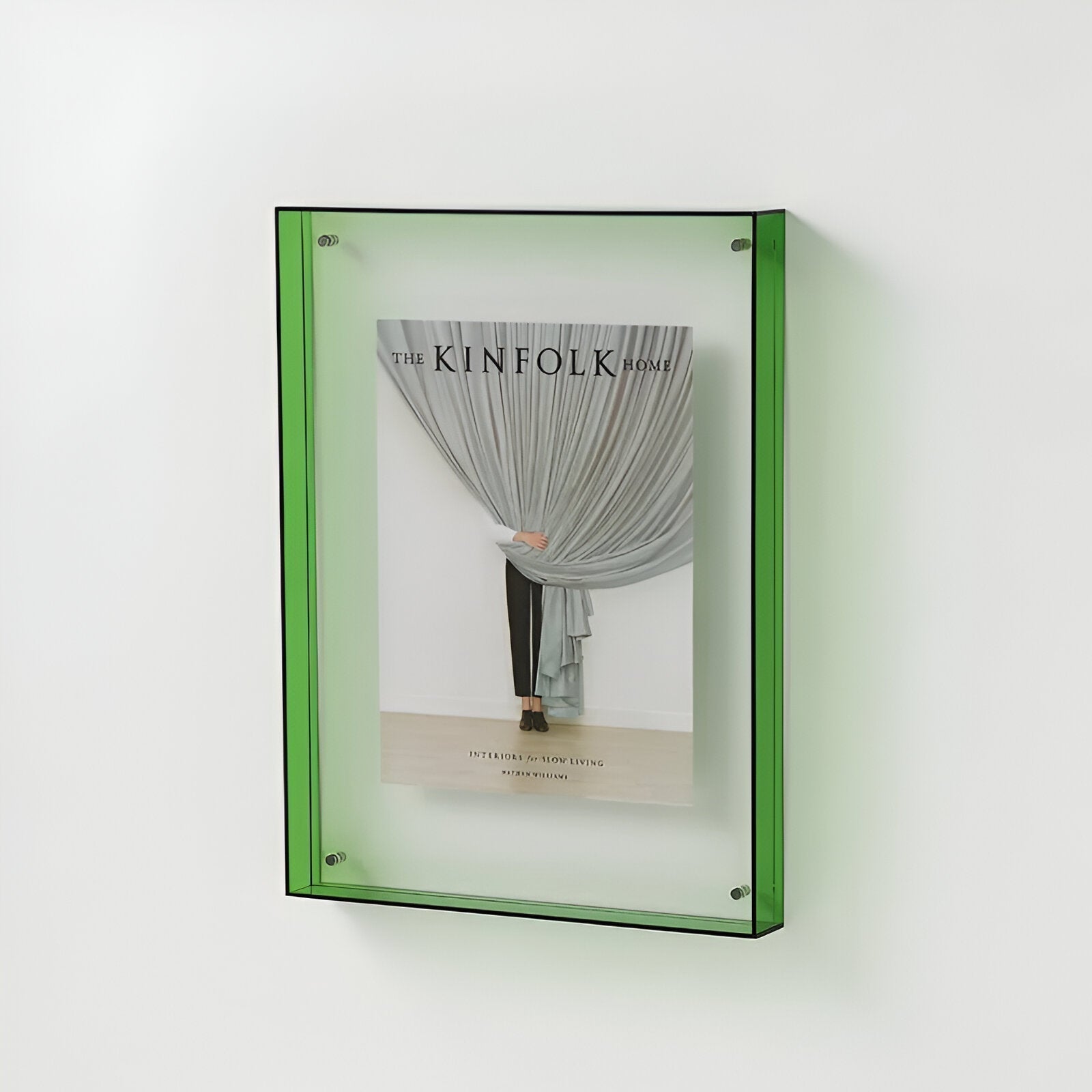 Acrylic Picture Frame Floating Effect Tool-Free Image Swap