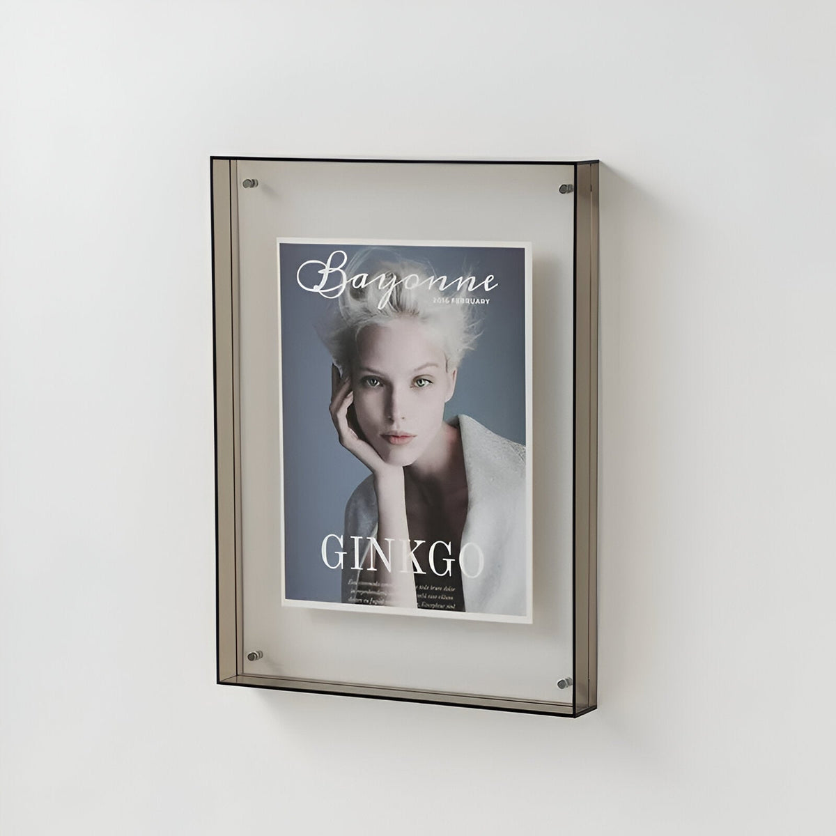 Acrylic Picture Frame Floating Effect Tool-Free Image Swap