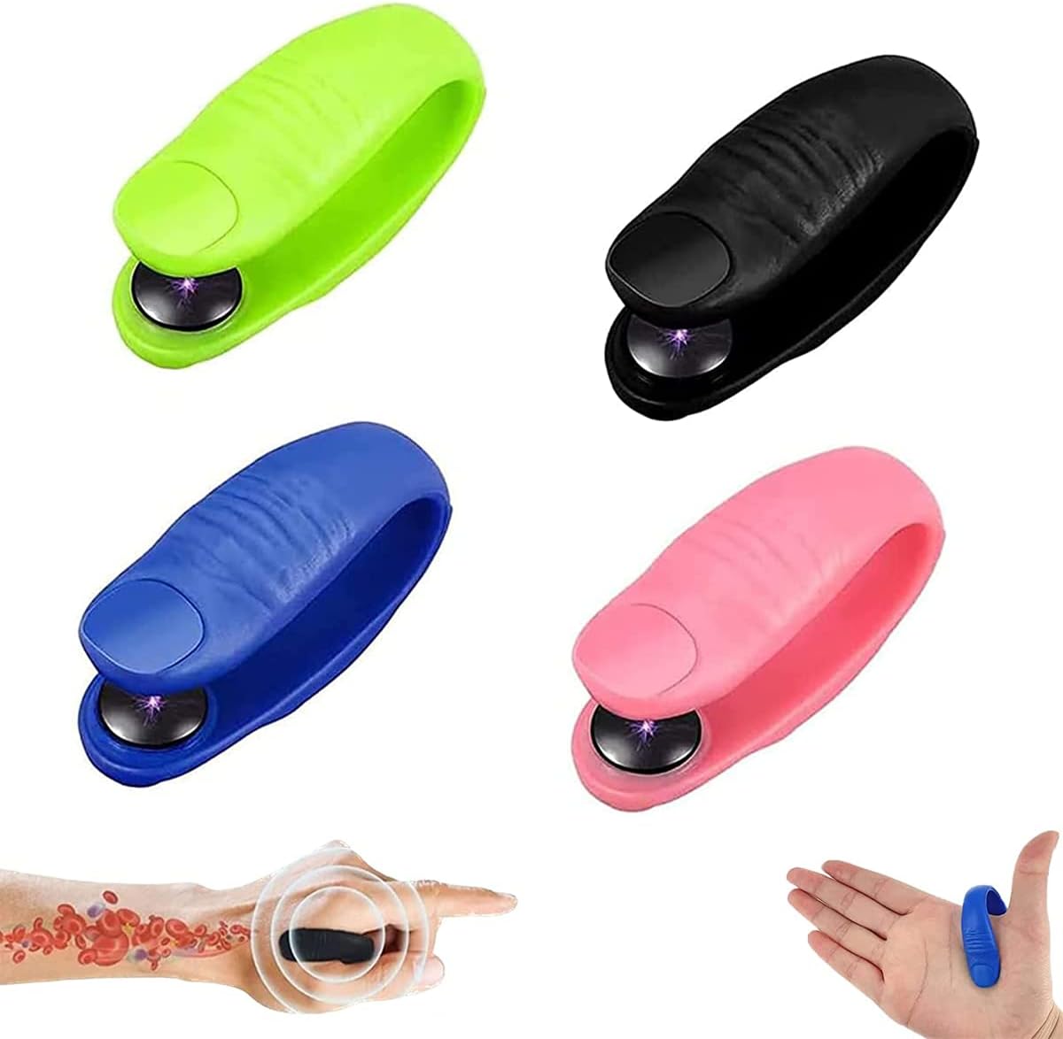 Acupressure Clip Targeted Stimulation & Continuous Pressure