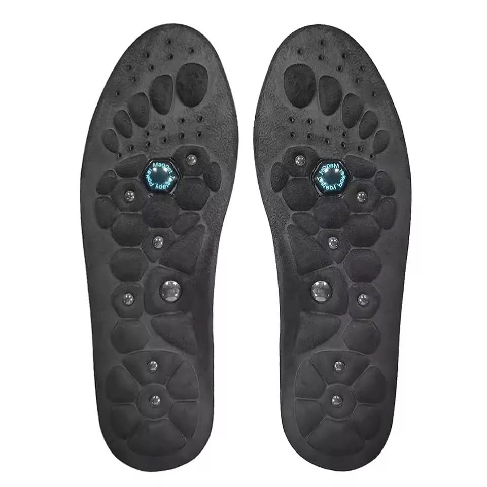 Acupressure Insoles Magnetic EVA Trim-To-Fit