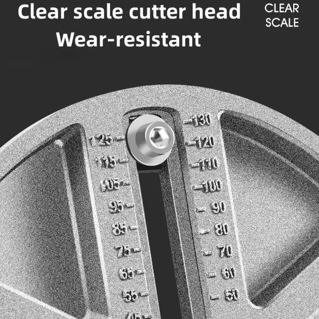 Adjustable Hole Saw 1.77 To 5.12 Inches Triple-Tooth Quick-Change