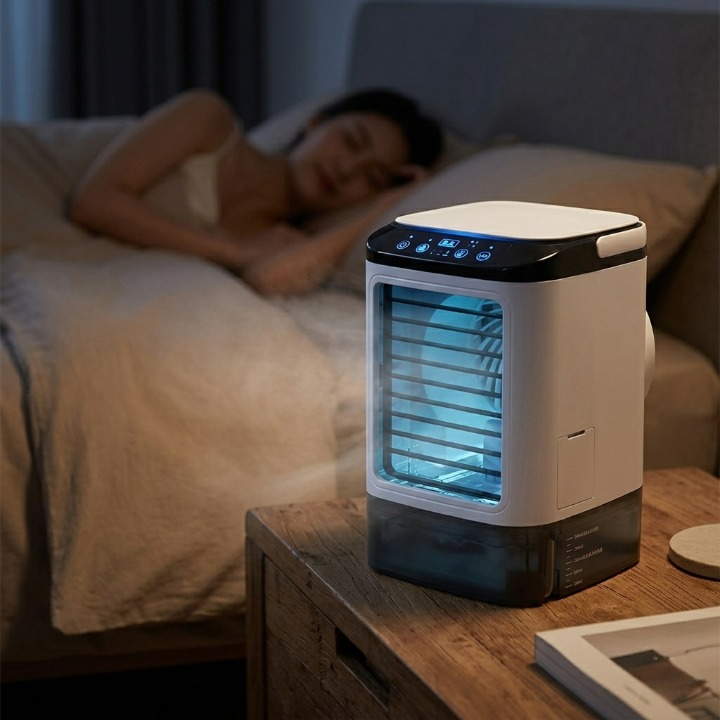Air Cooler 3-In-1 Quiet 900 ml Tank