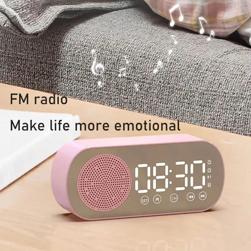 Alarm Clock Bluetooth & FM Radio Large LED Display