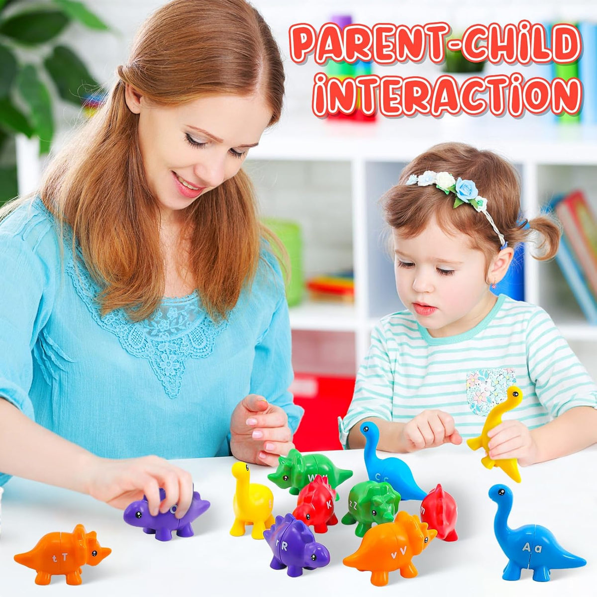 Alphabet- und Zahlenpuzzle-Set mit 10 oder 13 Teilen