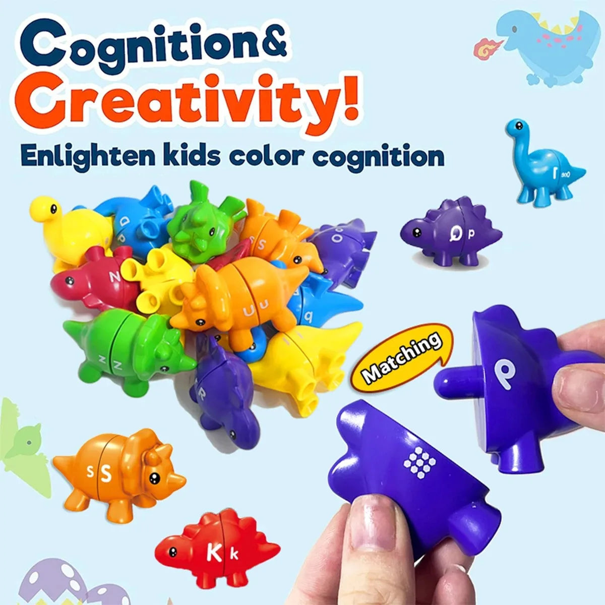 Alphabet- und Zahlenpuzzle-Set mit 10 oder 13 Teilen