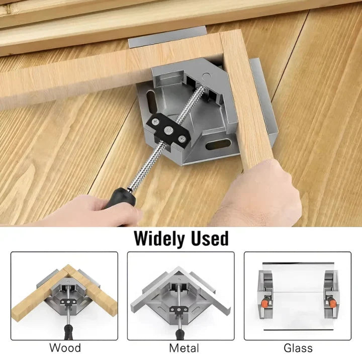 Angle Clamp 90-Degree Aluminum Double-Sided Clamping