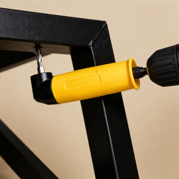 Angle Drill Attachment 105° 1/4-Inch Hex Magnetic Bit Holder