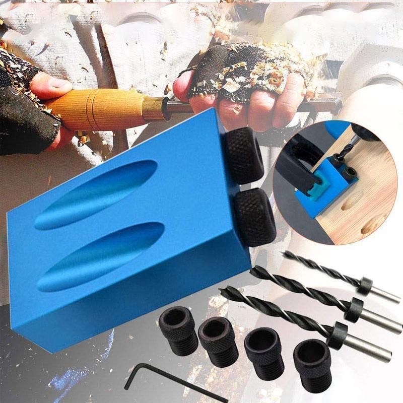 Angle Drill Positioner 15° Precision Aluminum Alloy