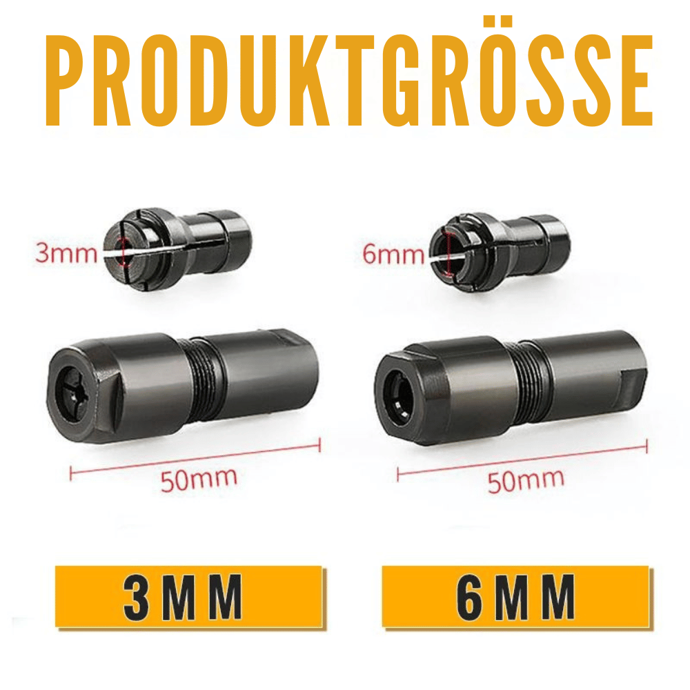 Angle Grinder Adapter M10-Threaded 3 mm & 6 mm