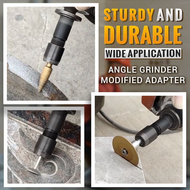 Angle Grinder Adapter Solid Metal Dual Clamping